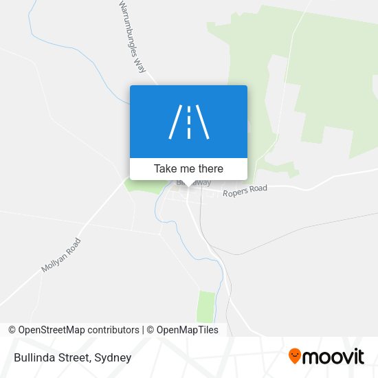 Bullinda Street map
