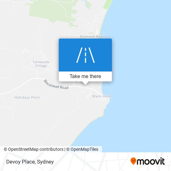 Devoy Place map