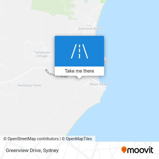 Greenview Drive map