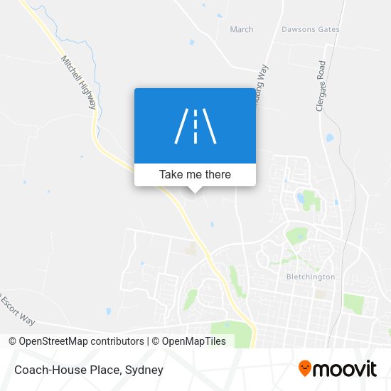 Coach-House Place map