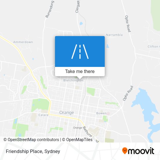 Friendship Place map
