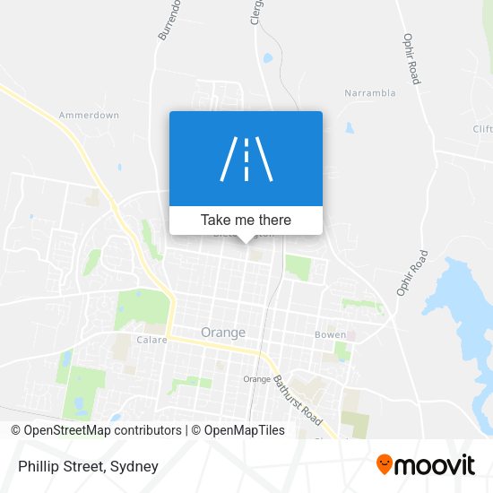Phillip Street map