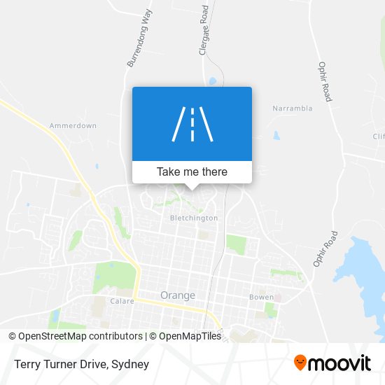 Mapa Terry Turner Drive