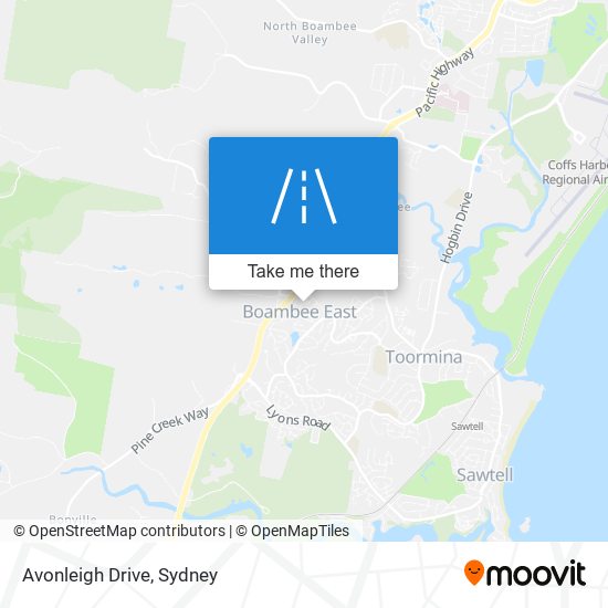 Avonleigh Drive map