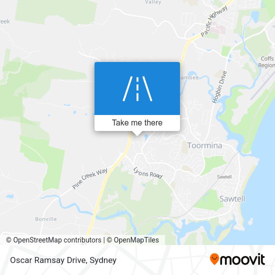 Oscar Ramsay Drive map