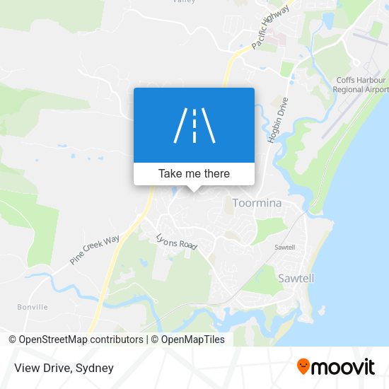 View Drive map