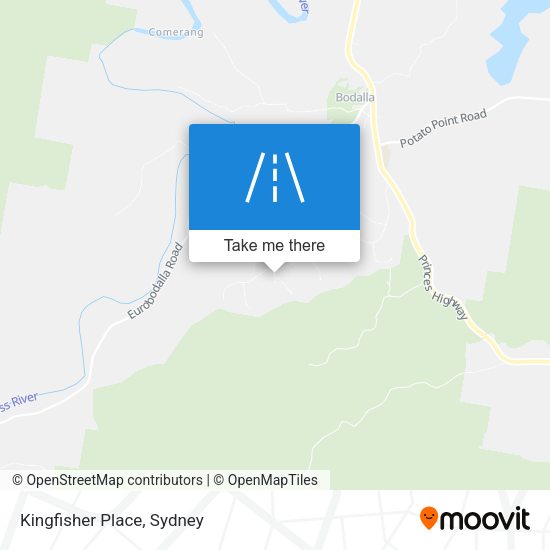 Kingfisher Place map