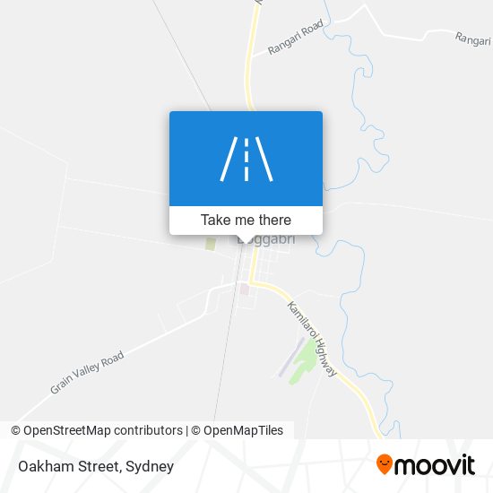 Oakham Street map