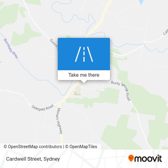 Cardwell Street map