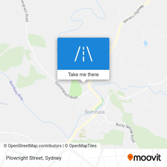 Plowright Street map