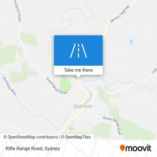 Mapa Rifle Range Road
