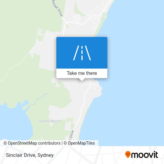 Sinclair Drive map