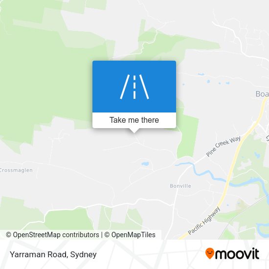 Yarraman Road map