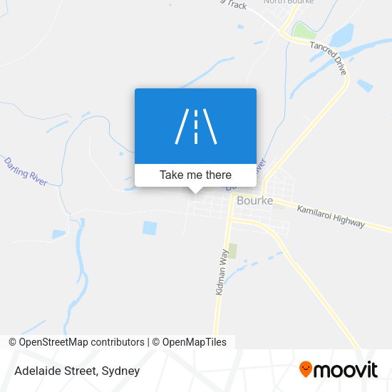 Adelaide Street map