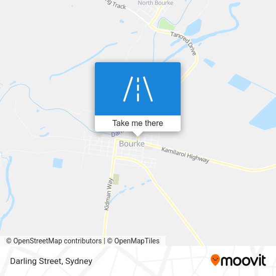 Darling Street map
