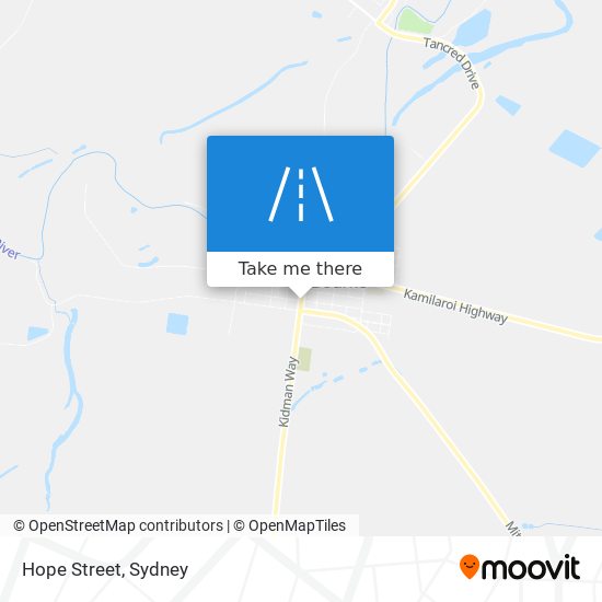 Mapa Hope Street