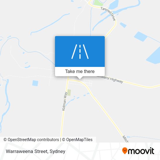 Warraweena Street map