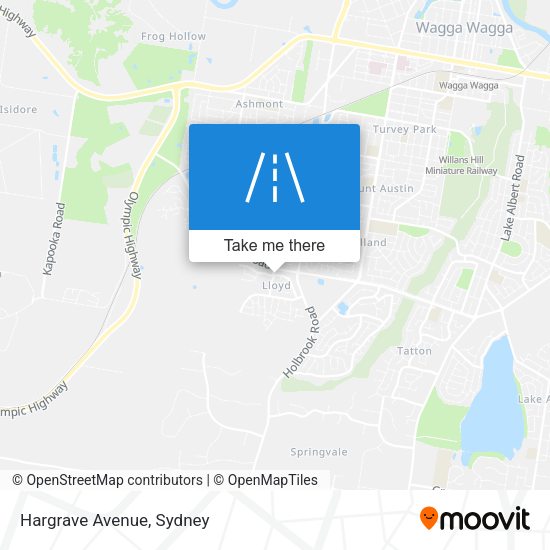 Hargrave Avenue map