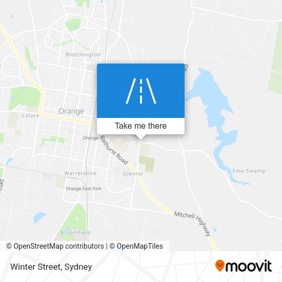Winter Street map