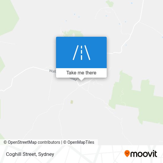Coghill Street map