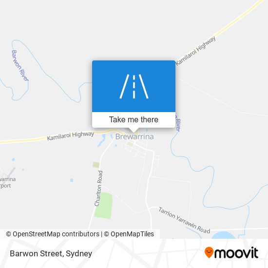 Barwon Street map