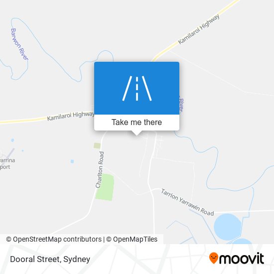 Dooral Street map