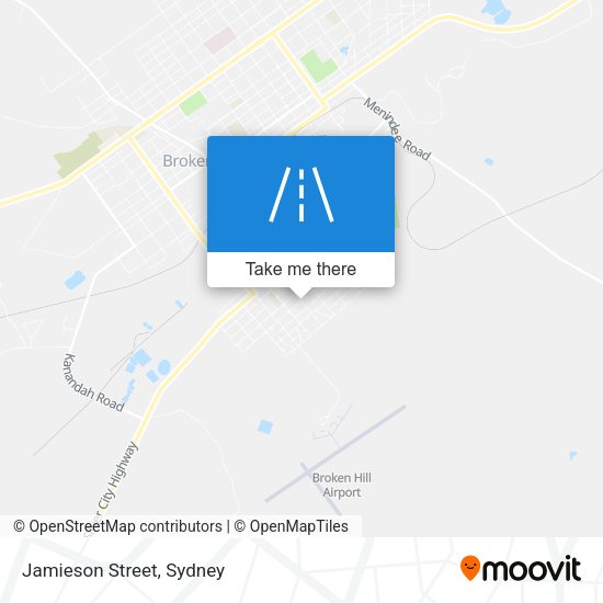 Jamieson Street map