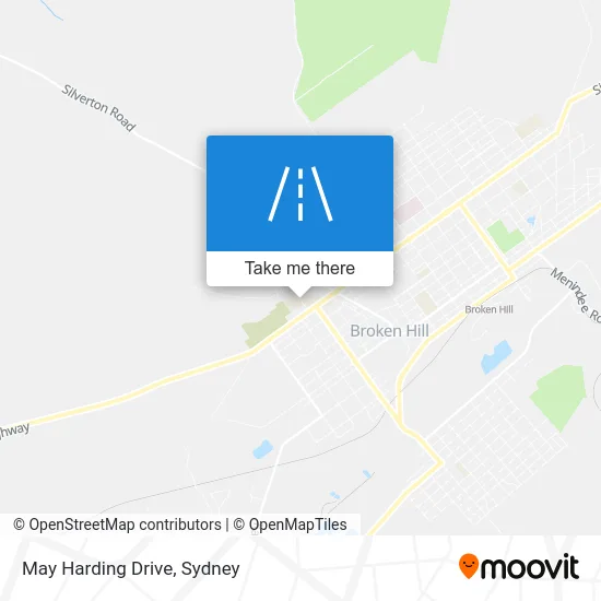 Mapa May Harding Drive
