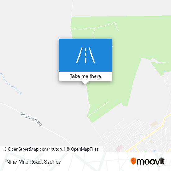 Nine Mile Road map