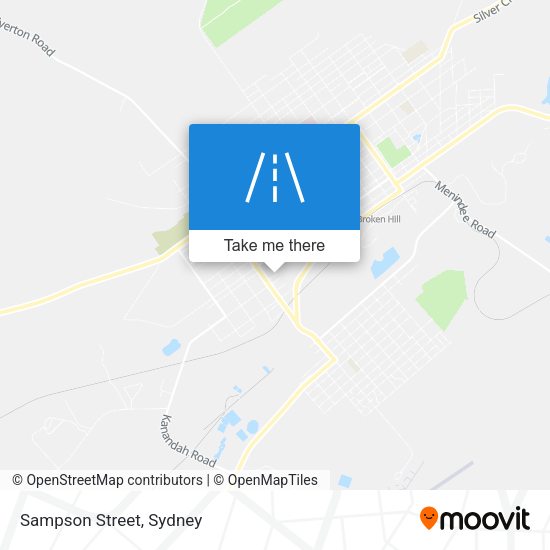 Sampson Street map