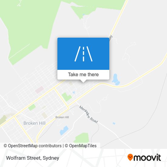 Wolfram Street map