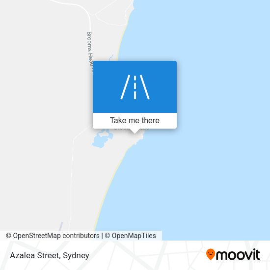 Azalea Street map