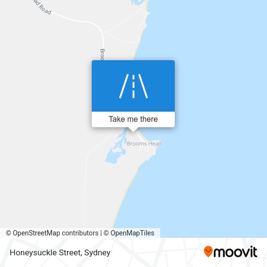 Honeysuckle Street map