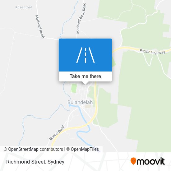 Richmond Street map