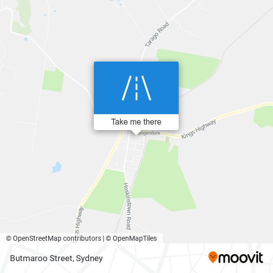 Butmaroo Street map