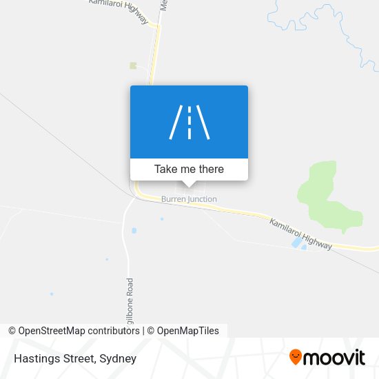 Hastings Street map