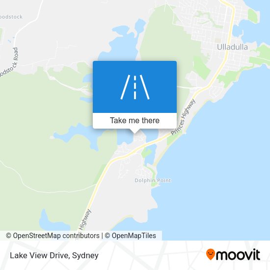 Lake View Drive map