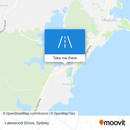 Lakewood Grove map
