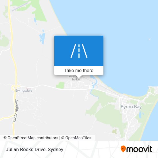 Julian Rocks Drive map