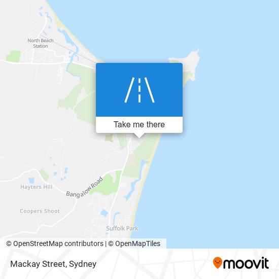 Mapa Mackay Street