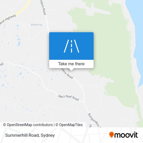 Summerhill Road map