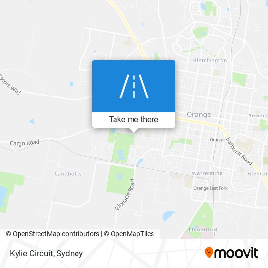 Kylie Circuit map