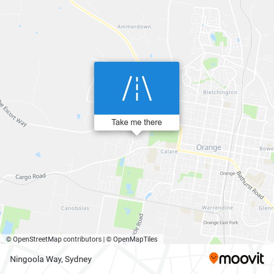 Ningoola Way map