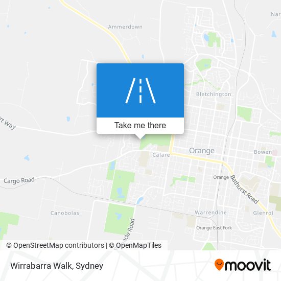 Wirrabarra Walk map