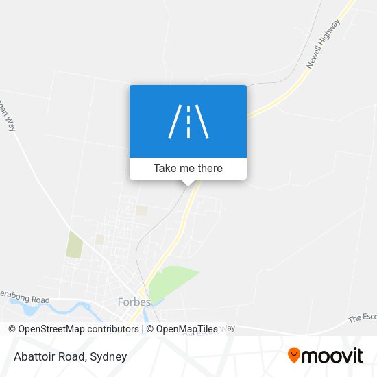 Abattoir Road map