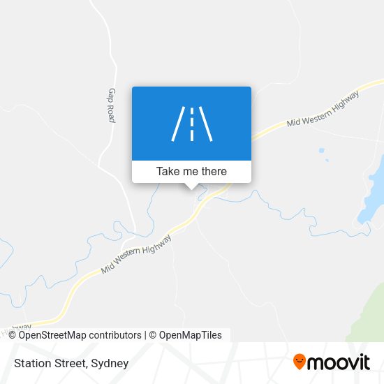 Station Street map