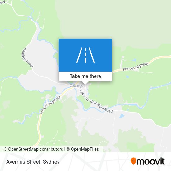 Avernus Street map