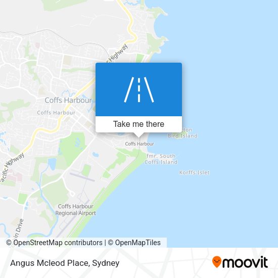 Angus Mcleod Place map