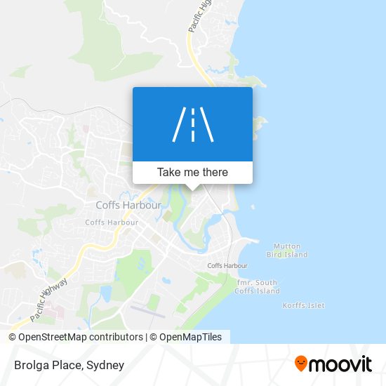 Brolga Place map