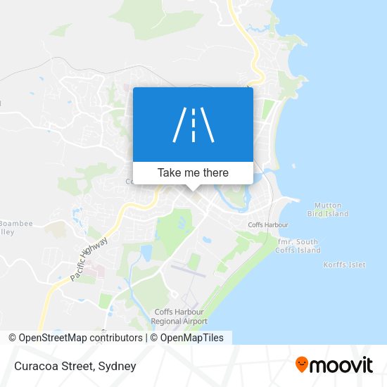 Curacoa Street map